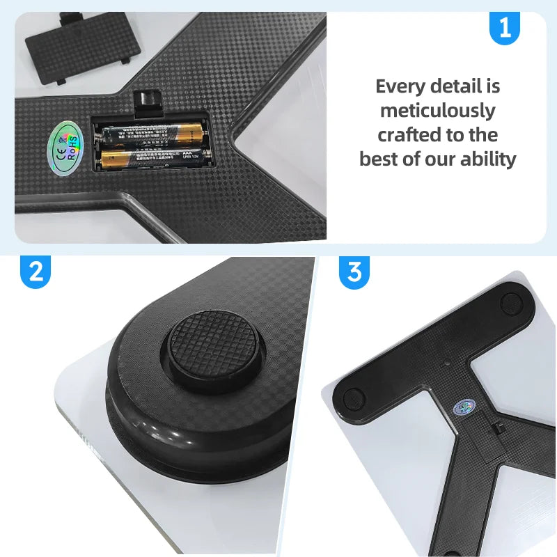 Smart Body Fat Scale for body management and fat loss, smart mode, Bluetooth body fat scale, home weight scale, ultra-precis