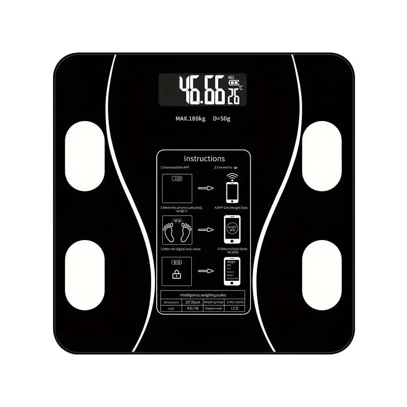 Smart Body Fat Scale for body management and fat loss, smart mode, Bluetooth body fat scale, home weight scale, ultra-precis