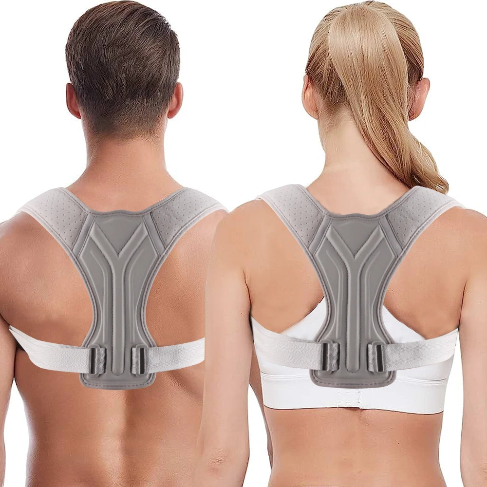 Posture Corrector for Men & Women (1PC) - Adjustable Back Brace for Shoulder Pain Relief & Instant Posture Improvement